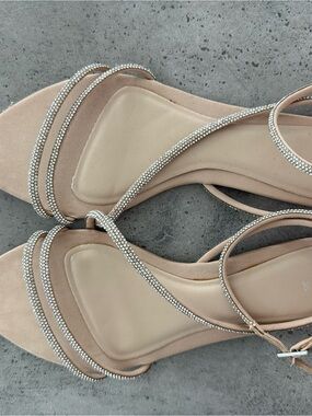 Zara Sandals Rhinestone